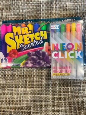 Mr. Sketch markers+Ooly retractable highlighters NWT